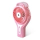 thumbnail image 2 of Rose Mini ventilador de niebla portátil USB con humidificador de niebla de enfriamiento personal, batería recargable, ventilador de referencia, 2 of 5