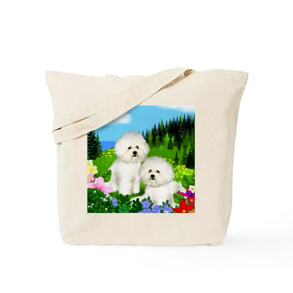 CafePress - Bichon Mount Tote Bag - Unisex Canvas Tote Bag, Beige, 1-Piece