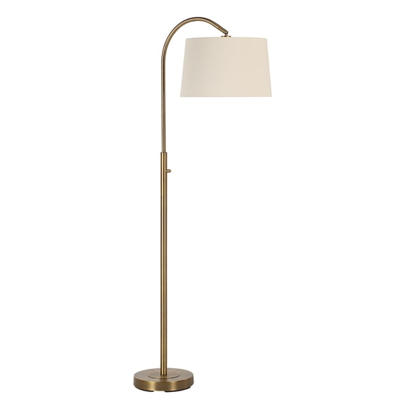Everren Moulton 66.25" Height Floor Lamp, Yellow
