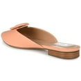 thumbnail image 3 of Journee Womens Mallorie Slip On Pointed Toe Mules Flats, 3 of 10