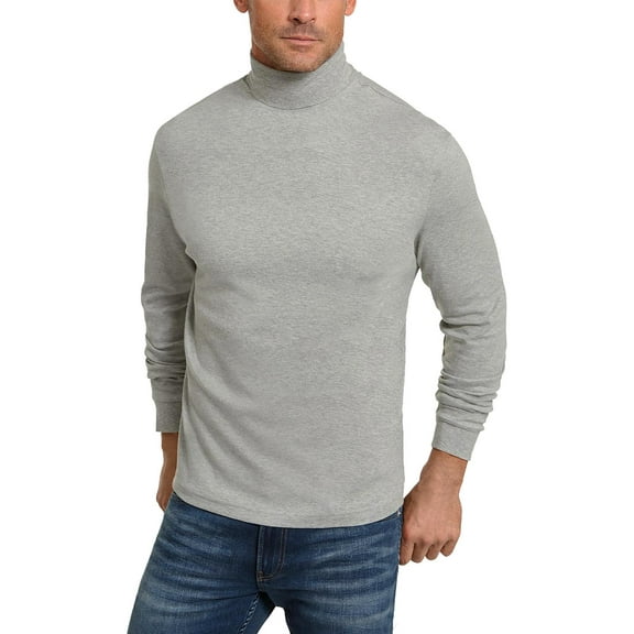 Club Room Mens Cotton Turtleneck T-Shirt
