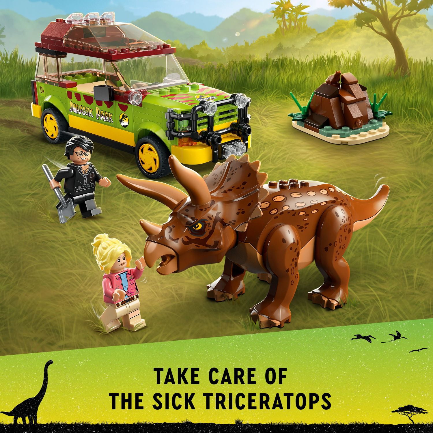 AAA「#AAABEST」 LEGO Universal Jurassic Park Triceratops Research Building