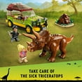 thumbnail image 6 of LEGO Jurassic Park Triceratops Research 76959 Jurassic World Toy Building Set, Fun Birthday Gift for Kids Aged 8 and Up, Featuring a Buildable Ford Explorer Car Toy, Dinosaur Figure and 2 Minifigures, 6 of 9