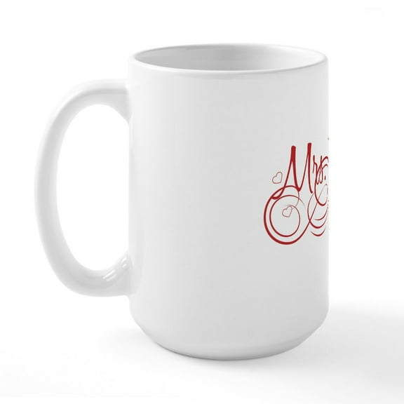 CafePress - Mrs. Right Large Mug - 15 oz Ceramic Large White Novelty Mug