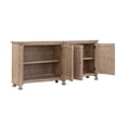 thumbnail image 2 of Higgins Street 4-Door Wood Credenza in Brown by Pulaski Furniture, 2 of 10