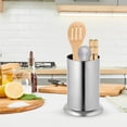 thumbnail image 2 of BRIGHTFUFU Straw Holder Dispenser: Drinking Straw Organizer - Countertop Chopstick Rack - Stainless steel Utensil Storage Container for Kitchen, 2 of 8
