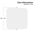 thumbnail image 3 of Balery 6 Pcs Whiteleather Coasters Set, Drink Table Cup Coasters For Living Room Kitchen Coffee Decor, 3 of 9