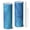 White-2, variant on 20oz Stainless Steel Skinny Tumbler with Telescopic Straw, Vacuum Insulated Slim Travel Cup, 360° Full Wrap Printed, Fluid Smoke Aurora Art Style