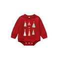 thumbnail image 1 of Qiylii Baby Boys Girls Toddler Christmas Sweater Long Sleeve Pullover Tops, 1 of 8