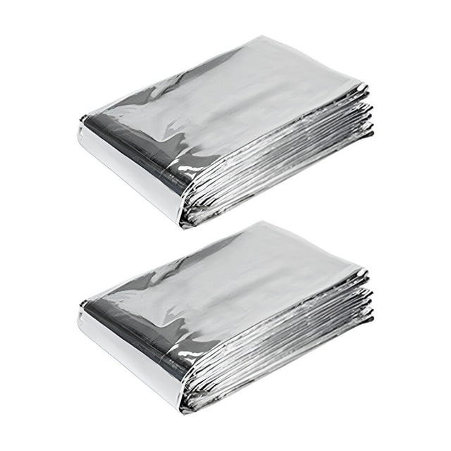 Invernaderos Lámina que cubre Jardín Camping Planta al aire libre Película reflectante Mylar 2 piezas