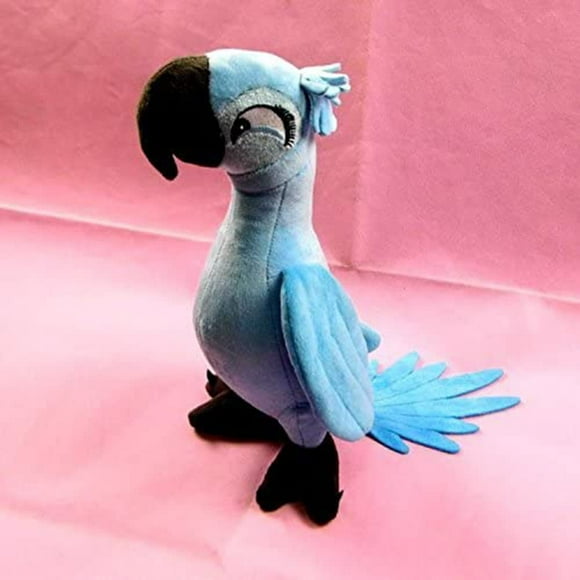Plush Toy Rio Adventure Stands Alone, Diamond Parrot Plush Toy Doll