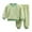 Green, variant on Coerni Toddler Kids Boys Girls Winter Pants Set Long Sleeve Fleece Sweatshirt Tops Solid Pants 2PCS Outfits Clothes