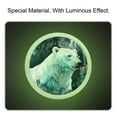 thumbnail image 2 of Polar Bear Fluorescent Drawer Pulls with Screws: Round 4-Pack, Glow-in-the-Dark Knobs, Suitable for Cabinets, Wardrobes, Dressers - Furniture Decor with Dresser Knobs, Cabinet Pulls, 2 of 6