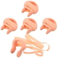 thumbnail image 1 of JUNWELL Lot de 5 Pince à Nez en Silicone Kaki Protection du Nez Résistant aux Déchirures pour Enfants et Adultes, 1 of 8