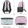 thumbnail image 6 of Pzuqiu Ice Cream Capybara Backpack for Boys Girls Ages 6-12 17 Inch Kids School Backpack with Adjustable Straps Large Capacity Schoolbag for Elementary Back to School Use, 6 of 7