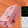 thumbnail image 2 of Manta de forro polar con calefacción de doble zona, pantalla Digital ajustada, cálida, eléctrica, tamaño Queen, más gruesa, muebles Heiz Decke, Invierno, 2 of 4