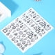 thumbnail image 4 of 3 hojas de pegatinas decorativas para uñas, autoadhesivas, 5D, grabado en relieve, calcomanías para manicura DIY, herramienta, 4 of 8