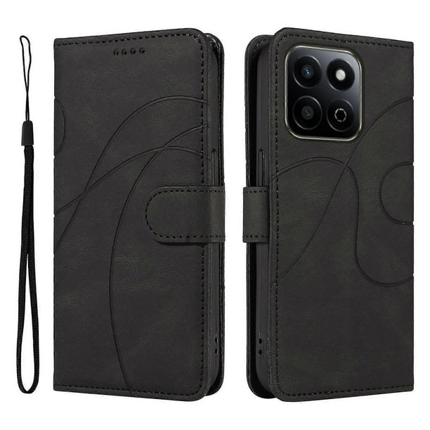 For Honor Play 60 Plus 5G Play 9T X7c 4G 200 Smart 5G Stand Case Wallet Leather Phone Cover Curved L