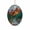 Banff, variant on Tampa Florida Oval Ceramic Ornament, Travel Souvenir Keepsake