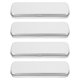 thumbnail image 1 of Cajas de papelería de 4pcs Estudiante Estuches de lápiz de hojalata Cajas de almacenamiento de pluma (plata), 1 of 7