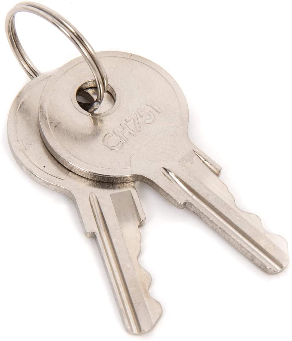 Universal Replacement Key Set for Locks (1Pack)