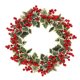 thumbnail image 5 of Injueey 1PC 40CM gran Barries decoración Artificial flor falsa decoración colgante con hojas para puerta de Navidad pared de alta guirnaldas Injueey HA8954-00B, 5 of 6