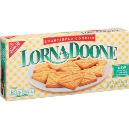 (2 Pack) Nabisco Lorna Doone Shortbread Cookies, 1 oz, 10 (Best Christmas Shortbread Cookies)