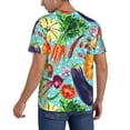 thumbnail image 2 of Fotbe Vegetable Baseball Jersey Shirt for Men and Women, Casual Short Sleeves Button Down T-Shirt-Large, 2 of 9