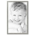 thumbnail image 2 of ArtToFrames 26" x 42" Classic Silver Picture Frame, 26x42 inch Silver Wood Poster Frame (WOM-4926), 2 of 7