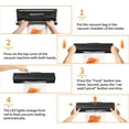 thumbnail image 6 of LNGOOR Vacuum Sealer Machine , Automatic Food Sealer for Food Savers, Dry & Moist Food Modes,Easy to Clean, 6 of 7