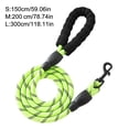 thumbnail image 6 of bestolf Dog Leash Nylon Rope Leash 5Ft 6.5Ft 10Ft Leash with Padded Handle for Small Medium Large Dogs Training (Red M), 6 of 8