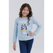 Bluey Big Boys Matching Family Long Sleeve T-Shirt Toddler to Big Kid