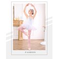 thumbnail image 4 of Douhoow Children Girl Dance Pantyhose Kids Ballet Stockings Solid Color Dance Tights, 4 of 5