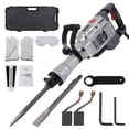 thumbnail image 1 of SDS-Hex Jack-Hammer 14-Amp 30-Pound, 2200W Electric Jackhammer 1-1/8", Heavy Duty Electric Concrete Breaker, Dem。o Demolition Chipping Hammer Concrete with Flat Chis.el Bull Point Chis.el, 1 of 9