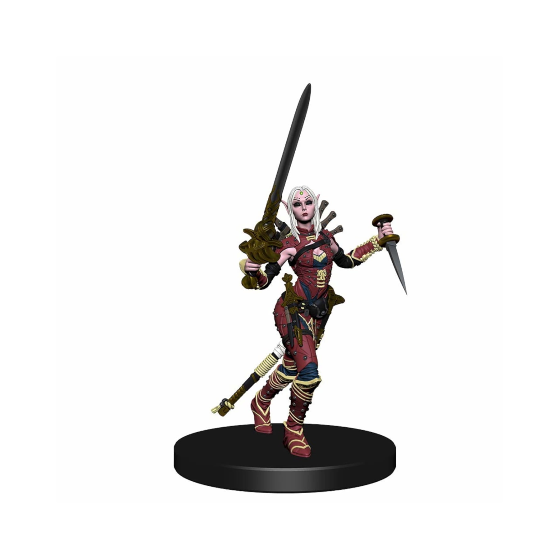 Pathfinder Battles Figure: Half-Orc Druid Male – 6-teilig, Premium Bemalt, Für Tabletop-Spiele