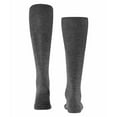 thumbnail image 5 of Falke Men's Socks - Airport, Knee-Highs, Cord Wool, Plain Colours Grey 43-44 (Uk 8.5-9.5), 5 of 5