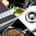 thumbnail image 2 of 3 piezas antideslizantes pinzas para platos accesorios de parrilla de abrazadera de placa caliente para el hogar, 2 of 8