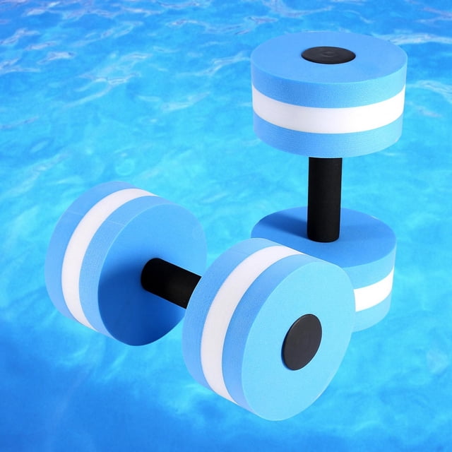 Equipo de ejercicios para piscinas, mancuernas aeróbicas acuáticas EVA, mancuernas aeróbicas, mancuernas EVA, claridad notable