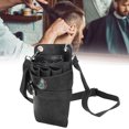 thumbnail image 4 of Hairdressing Toolbag, Light And Compact Soft PU Texture Hair Scissors Bag, Large Space Designers Work For Hairdressers Travel, 4 of 8