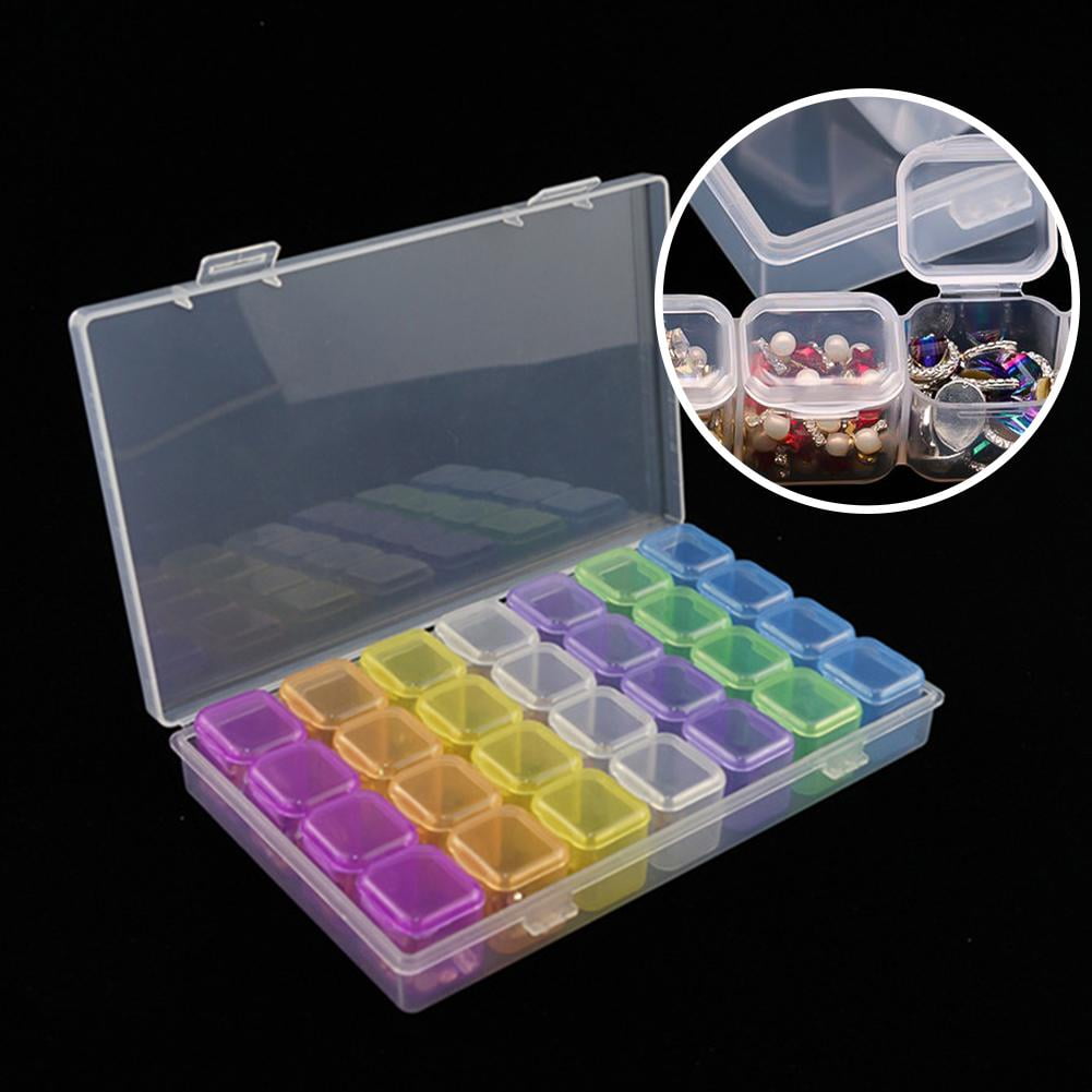 Wholesale Rhinestone Container Store Stackable Jewelry 10 Grid Plastic Nail  Tool Container For Nails Art Supplies GCE13338 From Good_clothes, $0.91