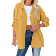 thumbnail image 3 of Vedolay Womens Business Casual Blazer 2023 Blazer Cardigan Suit Female Fall Clothes Yellow,XL, 3 of 5