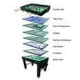 thumbnail image 1 of KICK Table de Jeu Multifonction Decagon 55" 10-en-1 (Black), 1 of 11