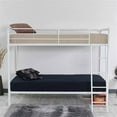 thumbnail image 6 of Better Home Products Twin over Twin Metal Bunk Bed in White, 6 of 8