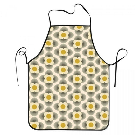 

Flower Spot Orla Kiely Pattern Kitchen Chef Cooking Baking Apron Men Women Scandinavian Floral Tablier Cuisine for Gardening