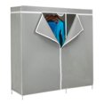 thumbnail image 1 of Honey-Can-Do 60” Wardrobe Clothes Storage Closet, Grey, 1 of 8