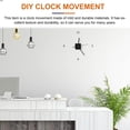 thumbnail image 4 of Reloj silencioso DIY, reloj silencioso, movimiento de pared, reloj de barrido, movimiento de reloj, movimiento de Motor, accesorios deportivos, 4 of 5