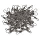 thumbnail image 2 of pieza de 100 Barriles Giratorios con Conector a de Seguridad Anillos de Metal Pin de Pesca, 2 of 7