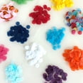 thumbnail image 3 of 100 g de decoración para fiestas de cumpleaños, bolas de olas para lanzar, globos transparentes, relleno, trozos de papel de colores redondos, 3 of 6