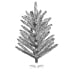 thumbnail image 3 of Vickerman K196330 3 ft. x 31 in. Vintage Aluminum Artificial Christmas Tree with 39 PVC Branches, 3 of 9