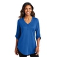 thumbnail image 2 of Port Authority® Ladies City Stretch 3/4-Sleeve Tunic LK6840, 2 of 4